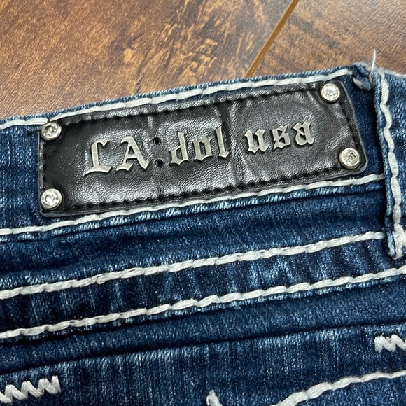 LA IDOL Capris Jeans size 5 - Picture 7 of 7